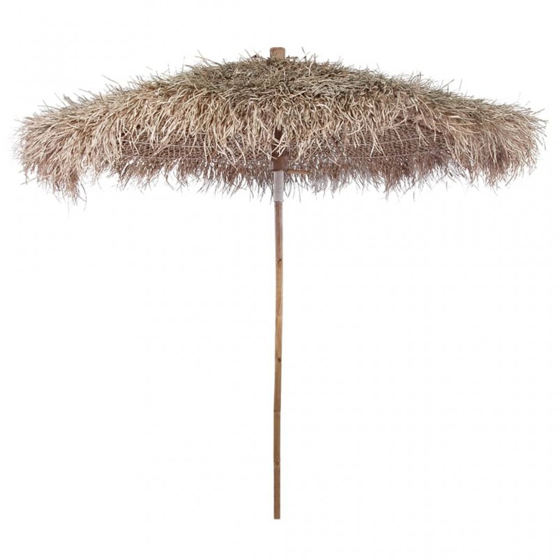 Acquista Parasole in Bambù con Copertura con Foglie di Banana 210 cm con riferimento GHV-43160 della ditta GARDENHOME