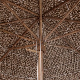 Acquista Parasole in Bambù con Copertura con Foglie di Banana 210 cm con riferimento GHV-43160 della ditta GARDENHOME