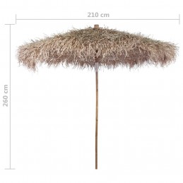 Acquista Parasole in Bambù con Copertura con Foglie di Banana 210 cm con riferimento GHV-43160 della ditta GARDENHOME