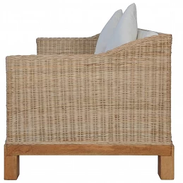 Acquista Set di Divani 2 pz con Cuscini in Rattan Naturale con riferimento GHV-278614 della ditta GARDENHOME