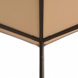 Acquista Gazebo Padiglione Tenda Tettoia 3x3 m Acciaio Beige con riferimento GHV-43172 della ditta GARDENHOME