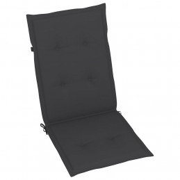 Acquista 4 pz Cuscini per Sedie da Giardino Antracite 120x50x3 cm con riferimento GHV-43178 della ditta GARDENHOME