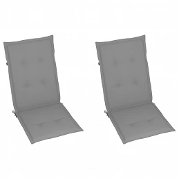 Acquista 2 pz Cuscini per Sedie da Giardino Grigi 120x50x3 cm con riferimento GHV-43179 della ditta GARDENHOME