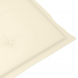 Acquista 4 pz Cuscini per Sedie da Giardino Crema 120x50x3 cm con riferimento GHV-43182 della ditta GARDENHOME