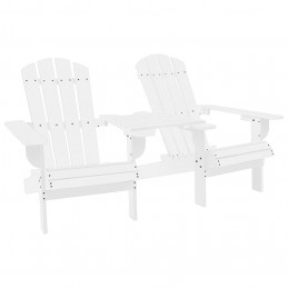 Acquista Sedie da Giardino Adirondack con Tavolino Legno Abete Bianco con riferimento GHV-310067 della ditta GARDENHOME