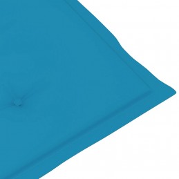 Acquista 2 pz Cuscini per Sedie da Giardino Blu 120x50x3 cm con riferimento GHV-43183 della ditta GARDENHOME