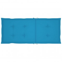 Acquista 4 Pz Cuscini per Sedie da Giardino Blu 120x50x3 cm con riferimento GHV-43184 della ditta GARDENHOME