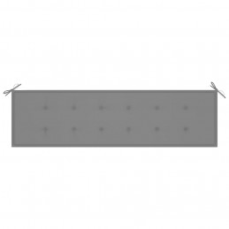Acquista Cuscino per Panca da Giardino Grigio 180x50x3 cm con riferimento GHV-43196 della ditta GARDENHOME
