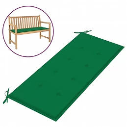 Acquista Cuscino per Panca da Giardino Verde 120x50x3 cm con riferimento GHV-43206 della ditta GARDENHOME