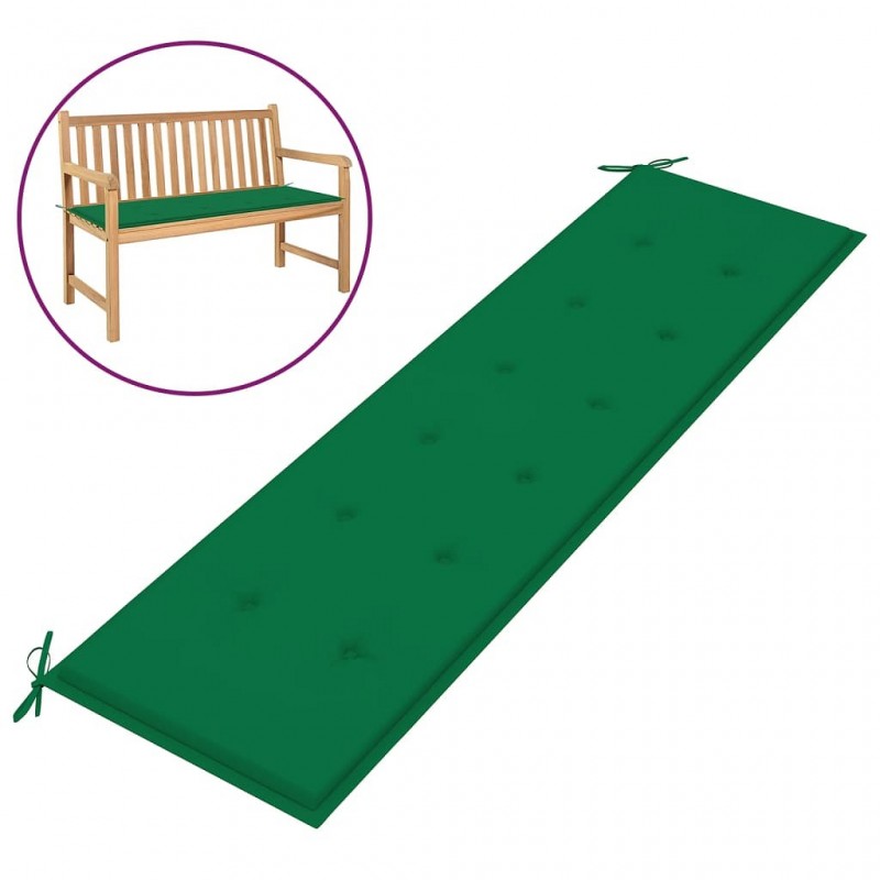 Acquista Cuscino per Panca da Giardino Verde 180x50x3 cm con riferimento GHV-43208 della ditta GARDENHOME