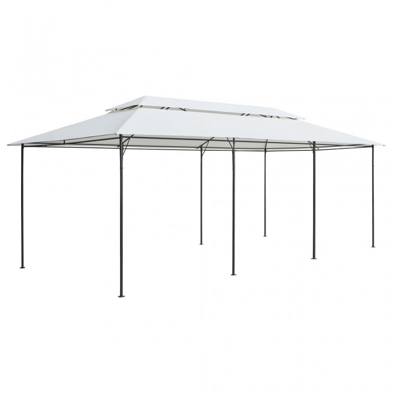 Acquista Gazebo 600x298x270 cm Bianco 180g/m² con riferimento GHV-310072 della ditta GARDENHOME