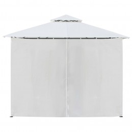Acquista Gazebo con Tende 600x298x270 cm Bianco 180g/m² con riferimento GHV-310073 della ditta GARDENHOME