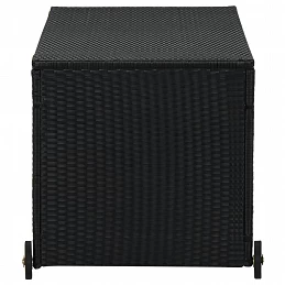 Acquista Contenitore da Giardino Nero 120x65x61 cm in Polyrattan con riferimento GHV-310089 della ditta GARDENHOME