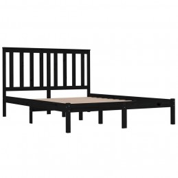 Acquista Giroletto Nero in Legno Massello di Pino 140x190 cm con riferimento GHV-3103827 della ditta GARDENHOME