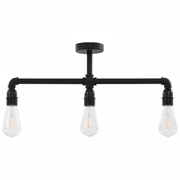 Acquista Lampadario Nero per 3 Lampadine E27 con riferimento GHV-281628 della ditta GARDENHOME
