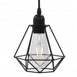 Acquista Lampadario con Design Diamante Nero 3 Lampadine E27 con riferimento GHV-281634 della ditta GARDENHOME