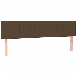 Acquista Testiera a LED Marrone Scuro 160x5x78/88 cm in Tessuto con riferimento GHV-3121859 della ditta GARDENHOME