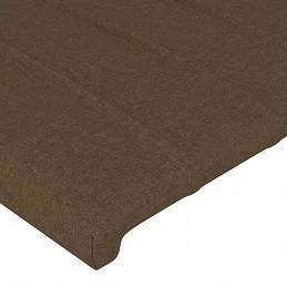 Acquista Testiera a LED Marrone Scuro 160x5x78/88 cm in Tessuto con riferimento GHV-3121859 della ditta GARDENHOME