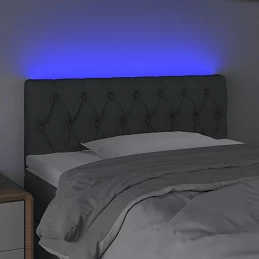 Acquista Testiera a LED Grigio Scuro 90x7x78/88 cm in Tessuto con riferimento GHV-3121931 della ditta GARDENHOME