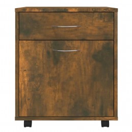 Acquista Armadietto con Ruote Rovere Fumo 45x38x54 cm Legno Multistrato con riferimento GHV-815963 della ditta GARDENHOME