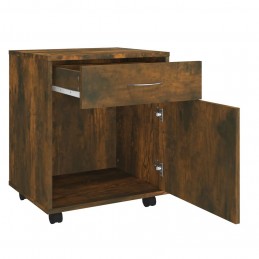 Acquista Armadietto con Ruote Rovere Fumo 45x38x54 cm Legno Multistrato con riferimento GHV-815963 della ditta GARDENHOME