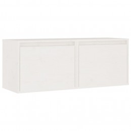 Acquista Pensili Bianchi 2 pz 45x30x35 cm in Legno Massello di Pino con riferimento GHV-813438 della ditta GARDENHOME