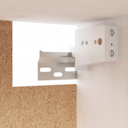 Acquista Pensili Bianchi 2 pz 45x30x35 cm in Legno Massello di Pino con riferimento GHV-813438 della ditta GARDENHOME
