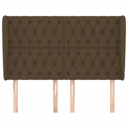 Acquista Testiera ad Orecchio Marrone Scuro 163x23x118/128 cm in Tessuto con riferimento GHV-3118301 della ditta GARDENHOME
