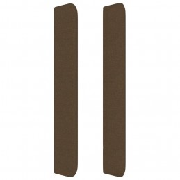 Acquista Testiera ad Orecchio Marrone Scuro 83x16x118/128 cm in Tessuto con riferimento GHV-3119893 della ditta GARDENHOME
