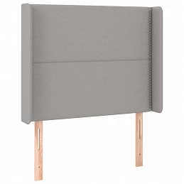 Acquista Testiera a LED Grigio Chiaro 93x16x118/128 cm in Tessuto con riferimento GHV-3123890 della ditta GARDENHOME