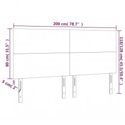 Acquista Testiera a LED rosa 200x5x118/128 cm in Similpelle con riferimento GHV-3122253 della ditta GARDENHOME