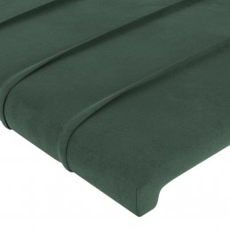 Acquista Testiera a LED Verde Scuro 100x5x118/128cm in Velluto con riferimento GHV-3122609 della ditta GARDENHOME