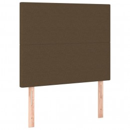 Acquista Testiera a LED Marrone Scuro 90x5x118/128 cm in Tessuto con riferimento GHV-3122129 della ditta GARDENHOME