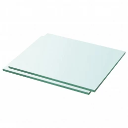 Acquista Mensole in Vetro Trasparente 2 pz 30x20 cm con riferimento GHV-3051549 della ditta GARDENHOME