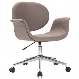 Acquista Sedia da Pranzo Girevole Grigio Talpa in Tessuto con riferimento GHV-287396 della ditta GARDENHOME