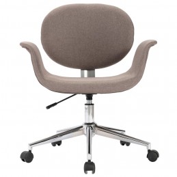 Acquista Sedia da Pranzo Girevole Grigio Talpa in Tessuto con riferimento GHV-287396 della ditta GARDENHOME
