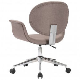 Acquista Sedia da Pranzo Girevole Grigio Talpa in Tessuto con riferimento GHV-287396 della ditta GARDENHOME