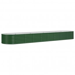 Acquista Vaso da Giardino Acciaio Verniciato a Polvere 368x80x36cm Verde con riferimento GHV-318928 della ditta GARDENHOME