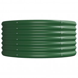 Acquista Vaso da Giardino Acciaio Verniciato a Polvere 368x80x36cm Verde con riferimento GHV-318928 della ditta GARDENHOME