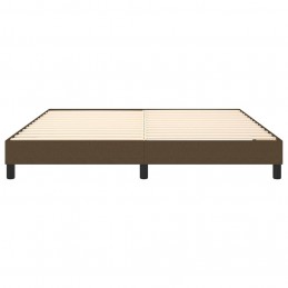 Acquista Giroletto a Molle Marrone Scuro 160x200 cm in Tessuto con riferimento GHV-3120527 della ditta GARDENHOME