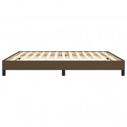 Acquista Giroletto a Molle Marrone Scuro 160x200 cm in Tessuto con riferimento GHV-3120527 della ditta GARDENHOME