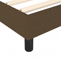 Acquista Giroletto a Molle Marrone Scuro 160x200 cm in Tessuto con riferimento GHV-3120527 della ditta GARDENHOME