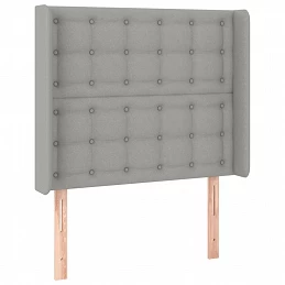 Acquista Giroletto a Molle con Materasso Grigio Chiaro100x200 cm Tessuto con riferimento GHV-3132289 della ditta GARDENHOME