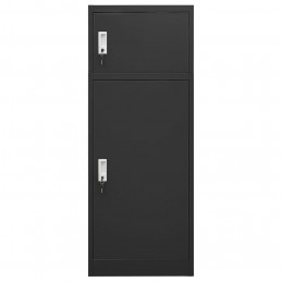 Acquista Armadietto per Sella Antracite 53x53x140 cm in Acciaio con riferimento GHV-339602 della ditta GARDENHOME