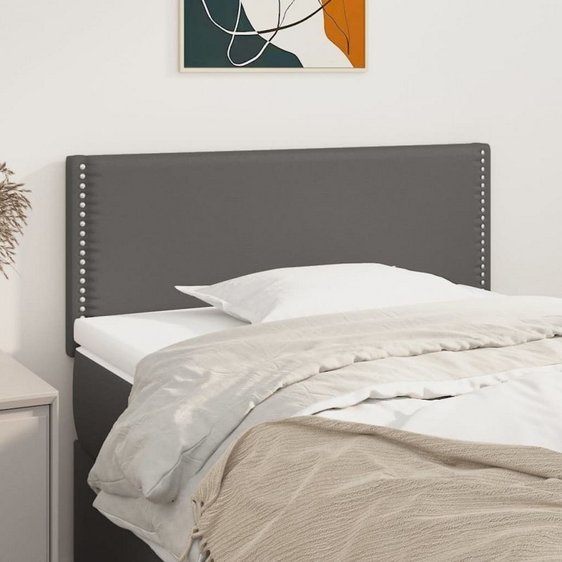Acquista Testiera Grigia 80x5x78/88 cm in Similpelle con riferimento GHV-345876 della ditta GARDENHOME