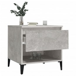 Acquista Tavolini 2pz Grigio Cemento 50x46x50 cm in Legno Multistrato con riferimento GHV-819557 della ditta GARDENHOME