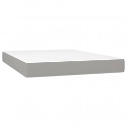 Acquista Giroletto a Molle con Materasso Grigio Chiaro 140x190cm Tessuto con riferimento GHV-3132305 della ditta GARDENHOME
