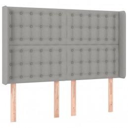 Acquista Giroletto a Molle con Materasso Grigio Chiaro 140x190cm Tessuto con riferimento GHV-3132305 della ditta GARDENHOME