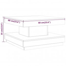 Acquista Tavolino da Salotto Marrone Chiaro 60x60x35 cm in MDF con riferimento GHV-286096 della ditta GARDENHOME