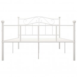 Acquista Giroletto Bianco in Metallo 140x200 cm con riferimento GHV-284519 della ditta GARDENHOME
